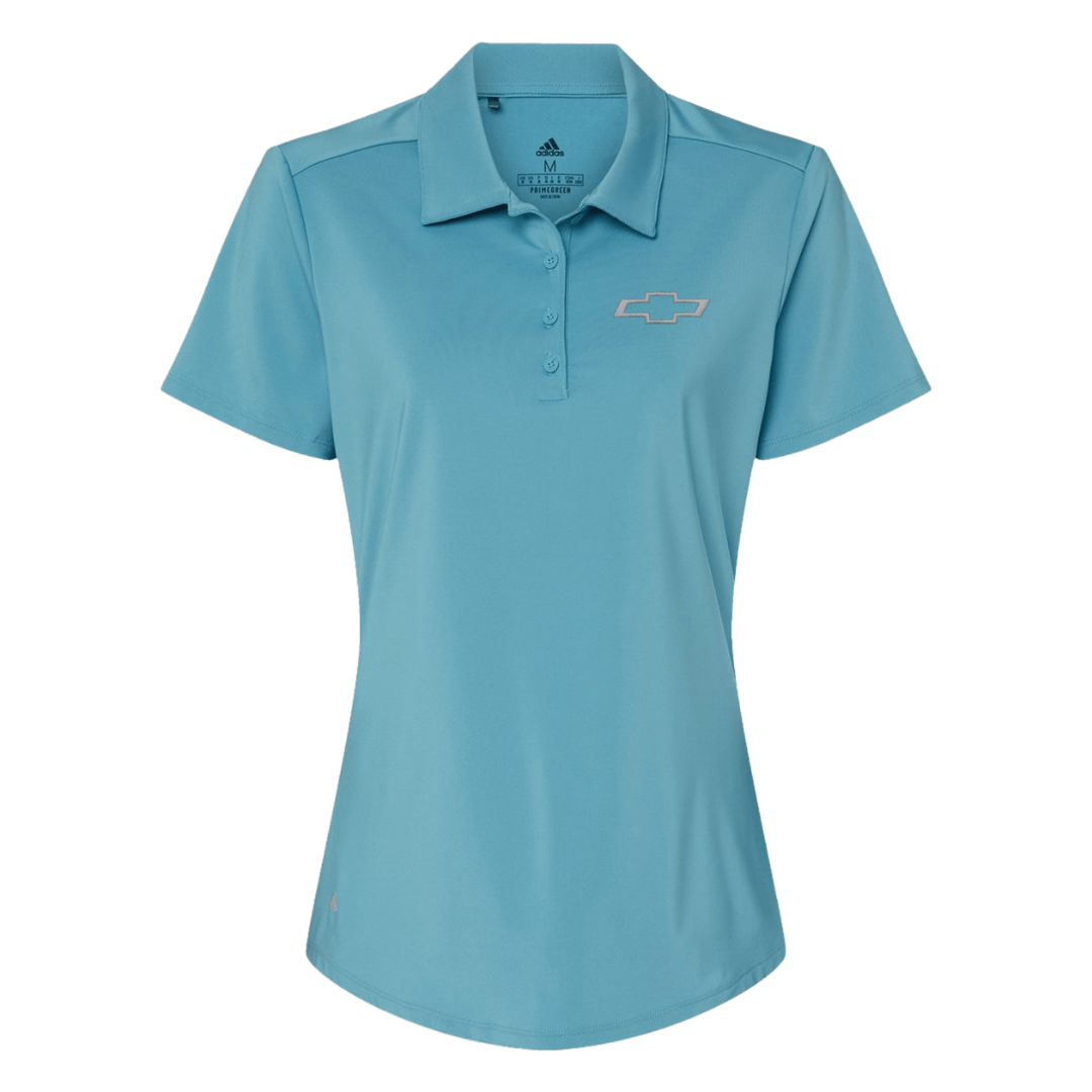 Ladies Adidas Ultimate Solid Polo – Open Bowtie Edition