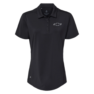 Ladies Adidas Ultimate Solid Polo – Open Bowtie Edition