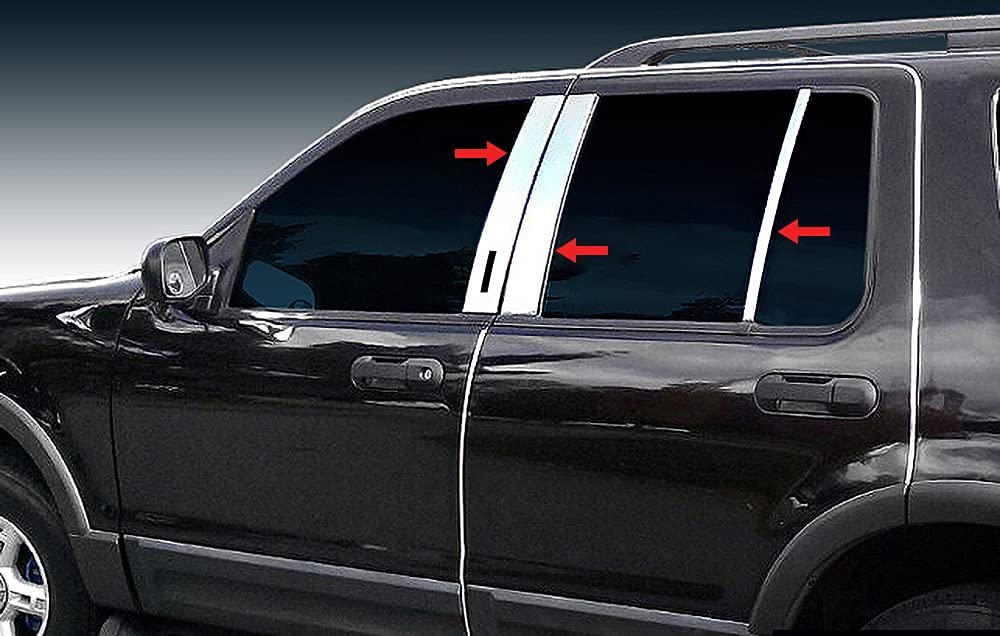 2002-2010 Aviator Pillar Post Trims | Black Horse Off Road - Image 3