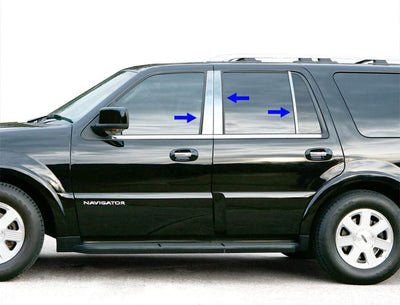 1998-2002 Lincoln Navigator Pillar Post Trims | Black Horse Off Road - Image 1