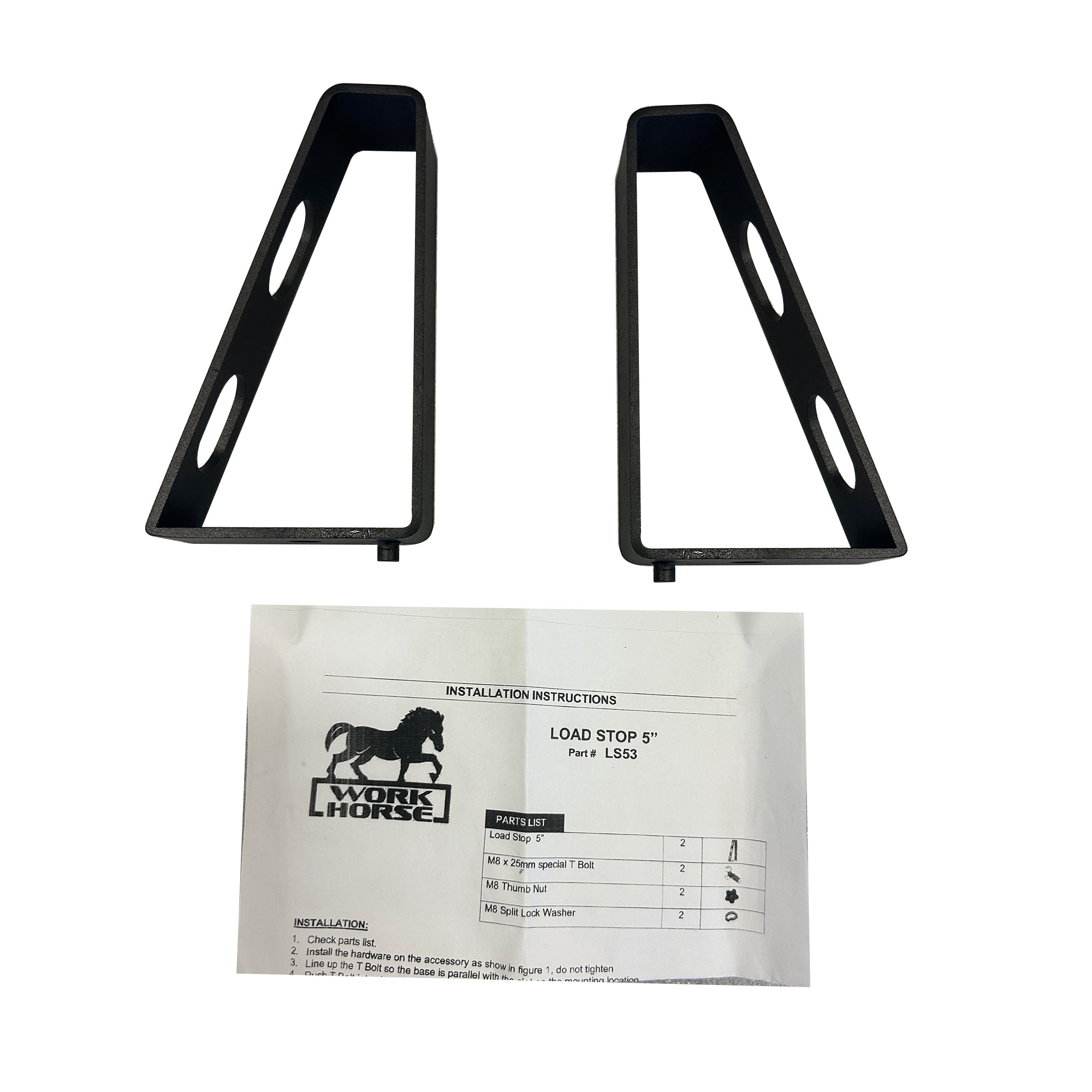 All Pickups  Base K2 Load Stop | Black Horse Off Road - Image 4