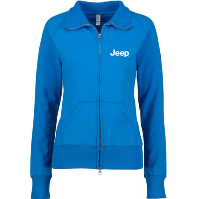 Ladies Jeep® Text Embroidered Fleece Jacket - Multiple Colors-FINAL SALE