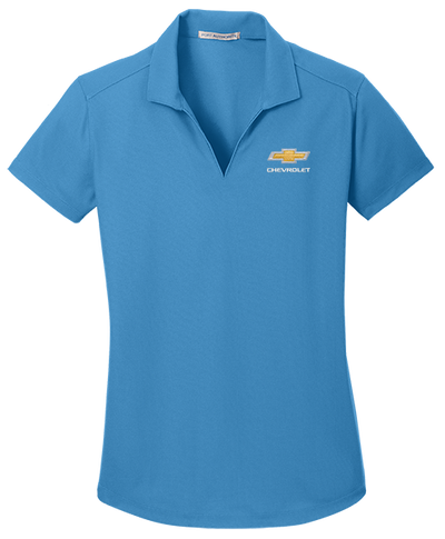 ladies-chevrolet-gold-bowtie-performance-polo