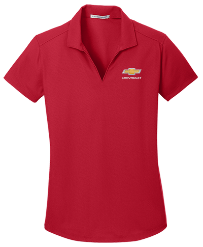 ladies-chevrolet-gold-bowtie-performance-polo