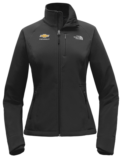ladies-chevrolet-gold-bowtie-the-north-face®-apex-soft-shell-jacket