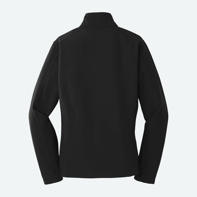 VP Racing Black Ladies Soft Shell Jacket - Water Repellent
