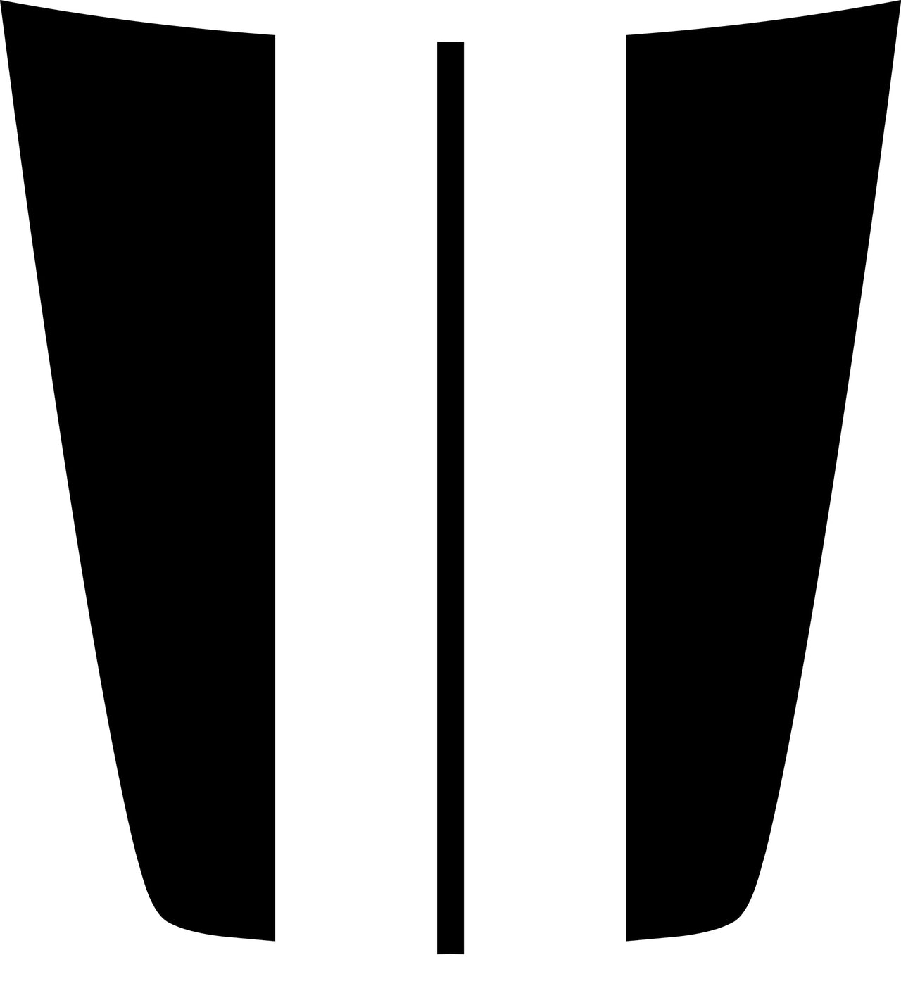 Center Racing Stripes Hood Decal Cover for 2015-2022 Chevrolet Colorado