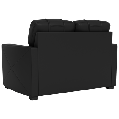 Silver Loveseat with Chevrolet Primary Logo