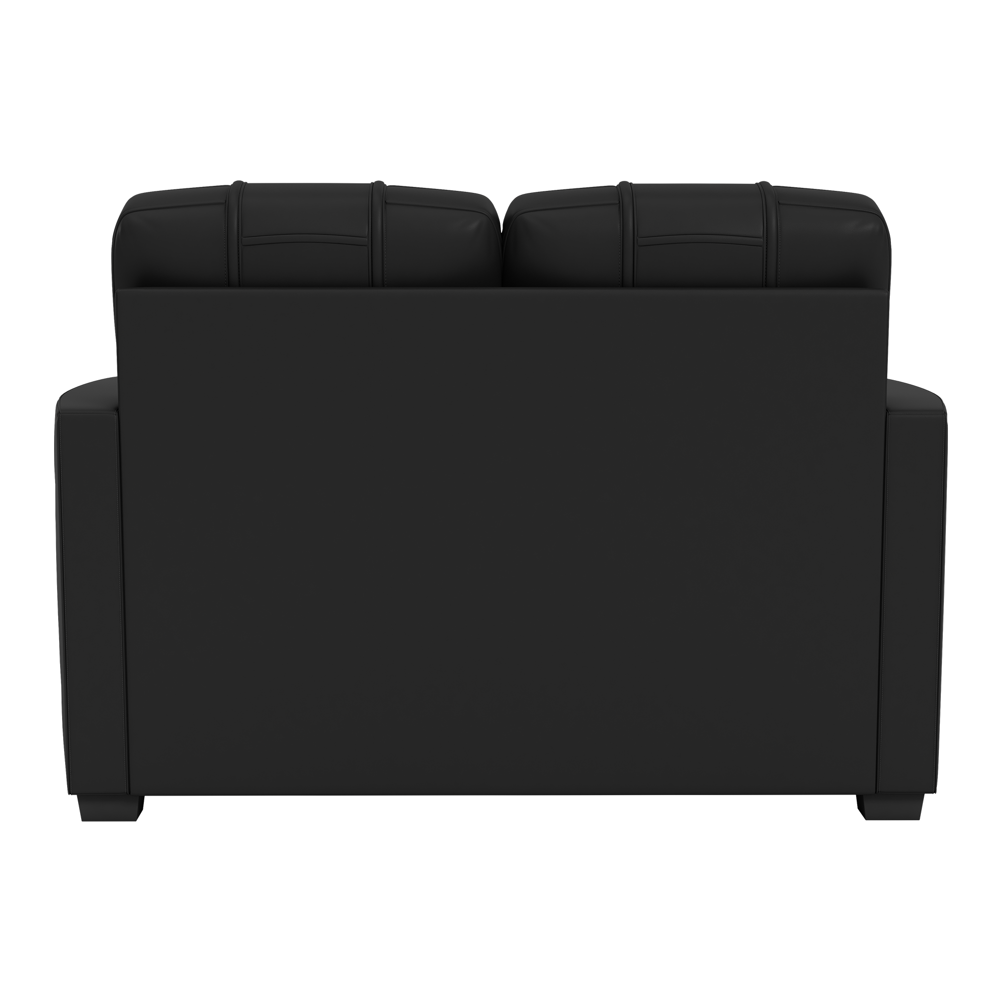 Silver Loveseat with Chevrolet Primary Logo