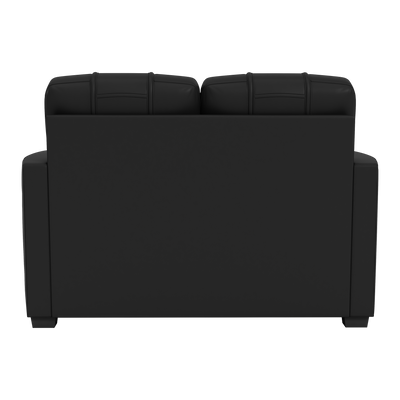 Silver Loveseat with Chevrolet Primary Logo