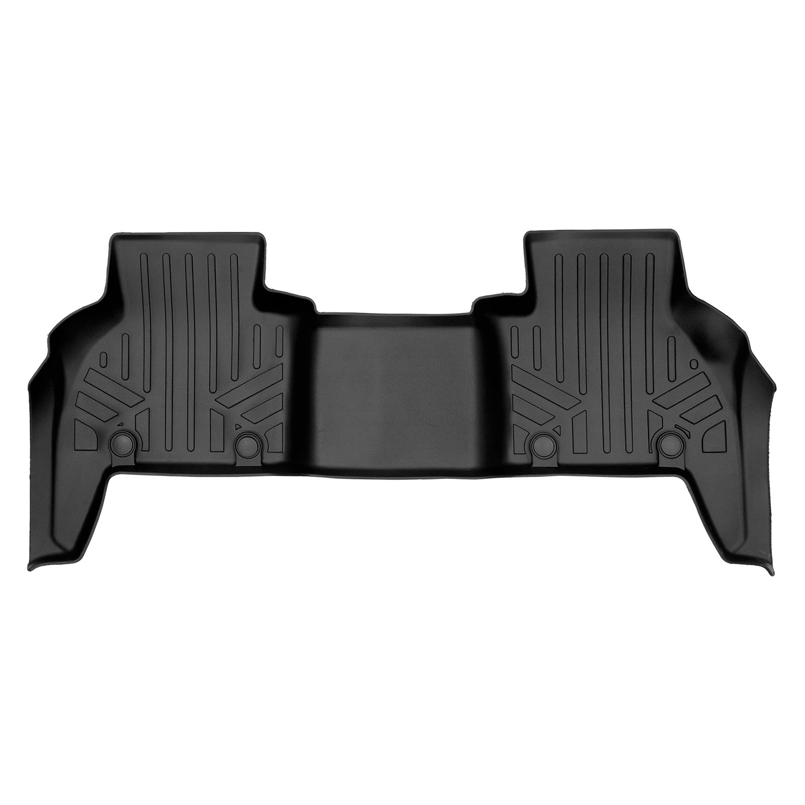 SMARTLINER 2023 - 2025 Land Rover Defender 130 8 Passenger Custom Fit Floor Liners - 2nd Row Only
