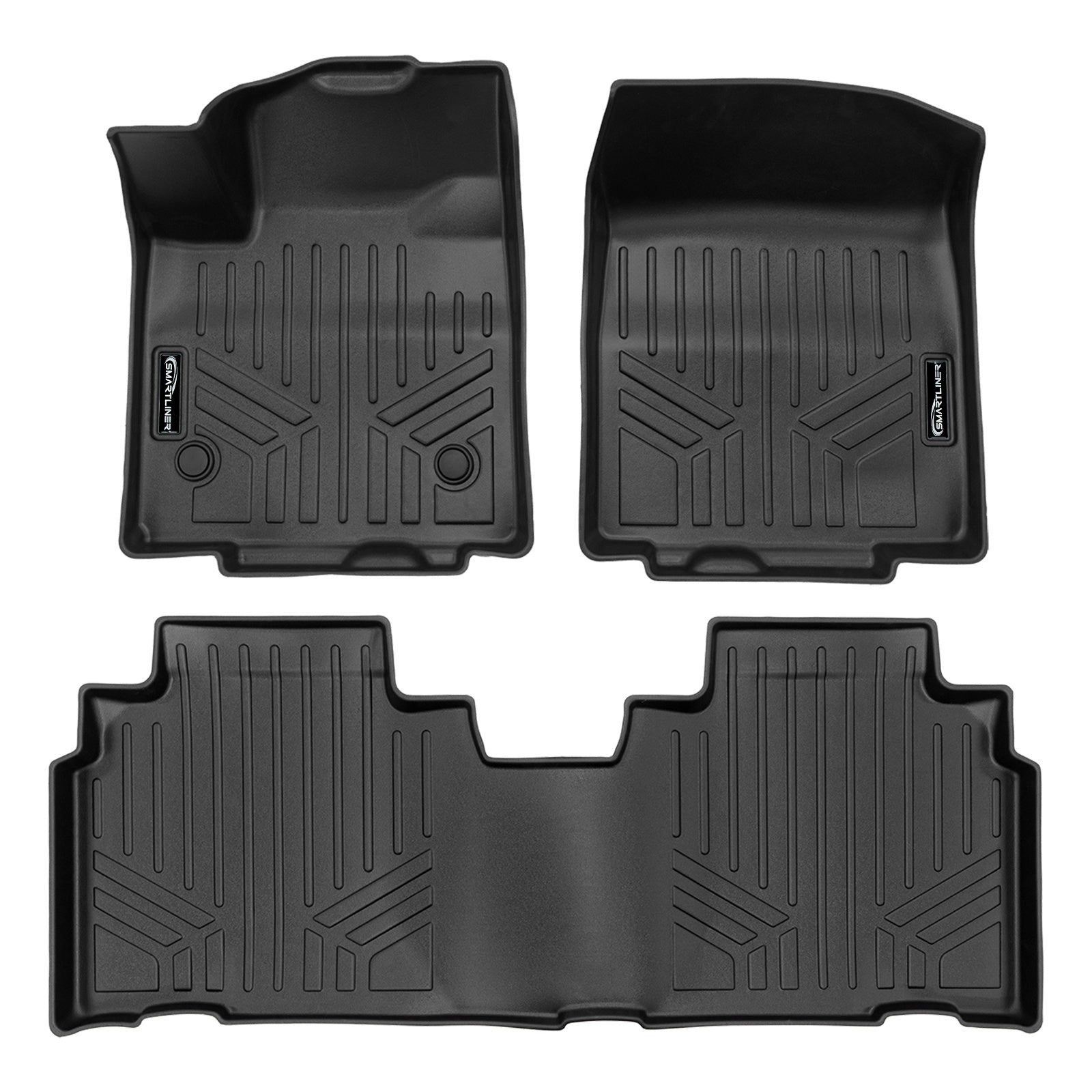 SMARTLINER 2024 - 2025 Chevrolet Blazer EV All Configurations Custom Fit Floor Liners - 1st & 2nd Rows