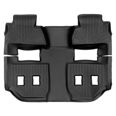 SMARTLINER 2015 - 2020 GMC Yukon XL 7 Passenger Custom Fit Floor Liners - 2nd & 3rd Row