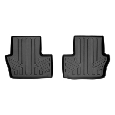 SMARTLINER 2007 - 2017 Jeep Compass Old Body Style and 2 Door Custom Fit Floor Liners - 2nd Row Only