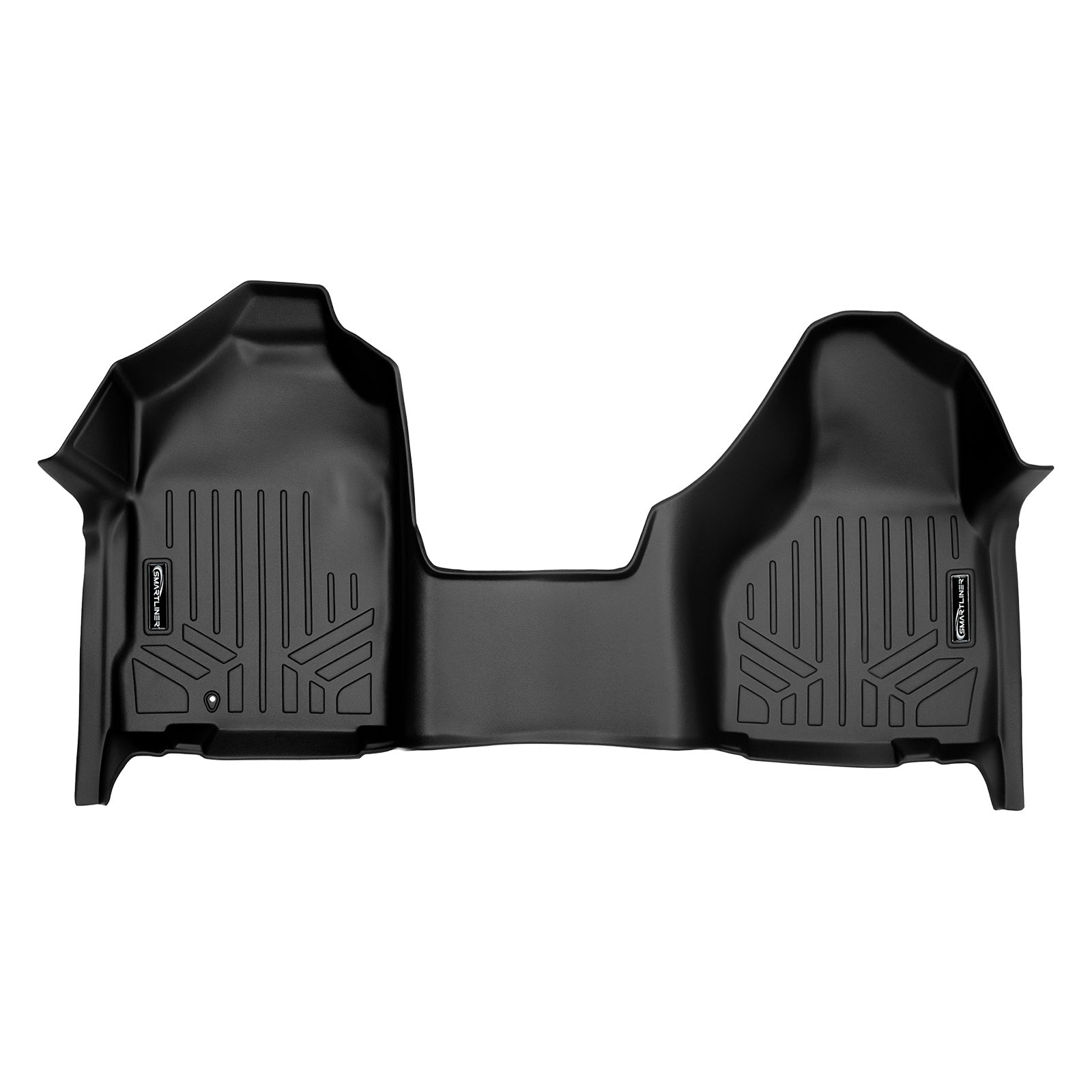 SMARTLINER 2002 - 2008 Dodge Ram 1500 Quad Cab Custom Fit Floor Liners - 1st Row Only - Over Hump