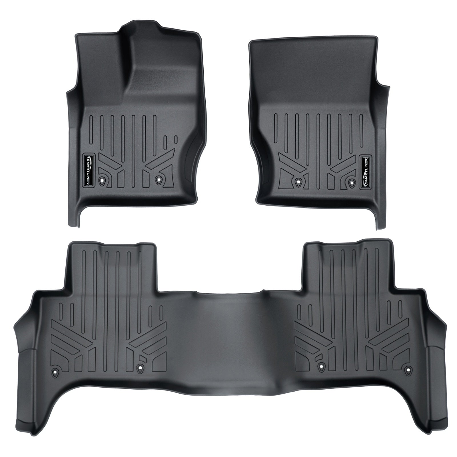 SMARTLINER 2014 - 2022 Land Rover Range Rover Sport All Configurations Custom Fit Floor Liners - 1st & 2nd Rows