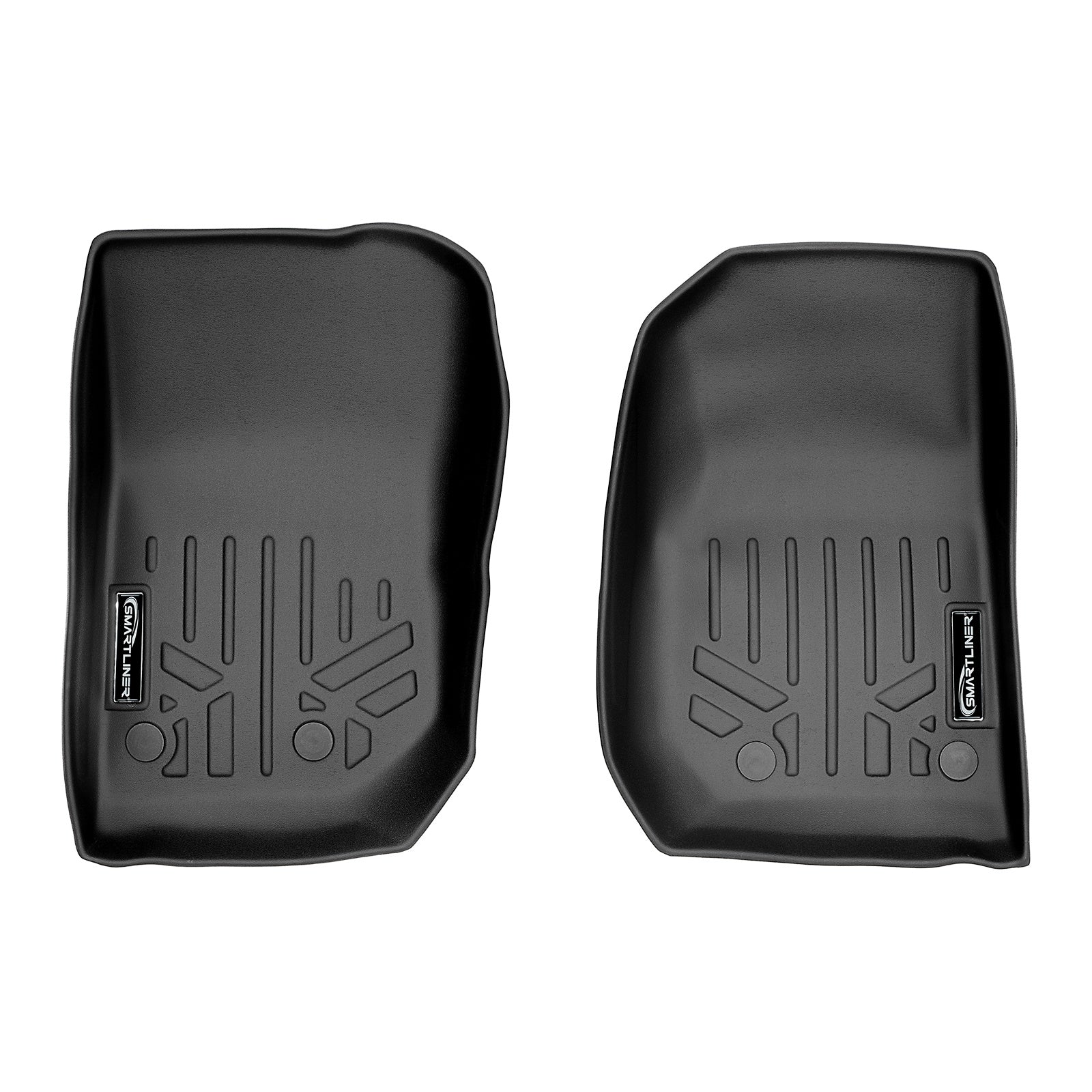 SMARTLINER 2014 - 2017 Jeep Wrangler 2 Door Custom Fit Floor Liners - 1st Row Only