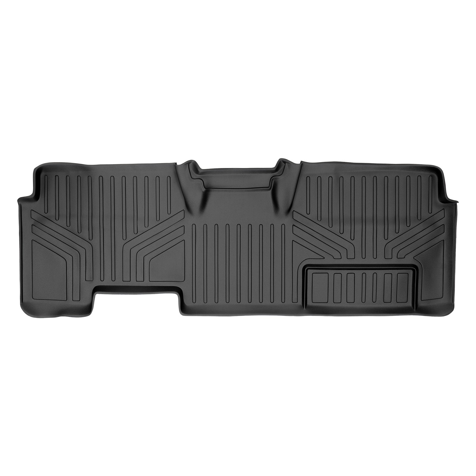 SMARTLINER 2009 - 2010 Ford F-150 Super Cab Custom Fit Floor Liners - 2nd Row Only - Over Hump