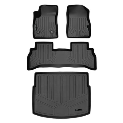 SMARTLINER 2021 - 2025 Chevrolet Trailblazer All Configurations Custom Fit Floor Liners - 1st, 2nd & 3rd Rows - Lower Deck