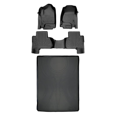 SMARTLINER 2015 - 2020 Cadillac Escalade ESV 8 Passenger Custom Fit Floor Liners - 1st, 2nd & 3rd Rows