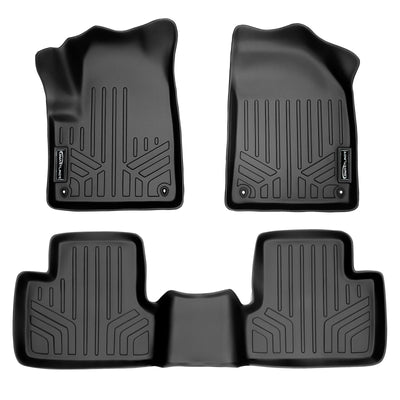 SMARTLINER 2014 - 2023 Jeep Cherokee All Configurations Custom Fit Floor Liners - 1st & 2nd Rows