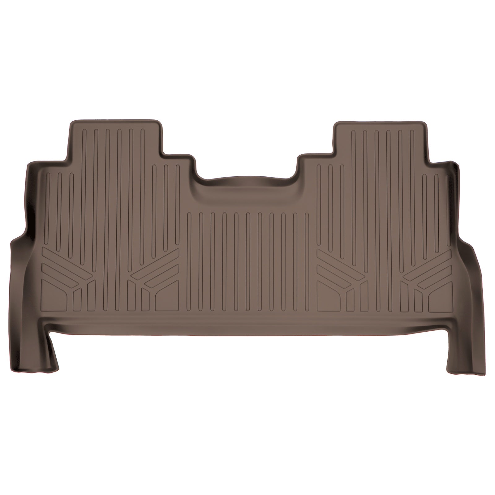 SMARTLINER 2017 - 2025 Ford F-450 Super Crew Custom Fit Floor Liners - 2nd Row Only - Carpet & Vinyl Only - W/ Storage