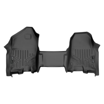 SMARTLINER 2019 - 2024 Ram 1500 Quad Cab and Crew Cab Custom Fit Floor Liners - 1st Row Only - Bench - Carpet Only