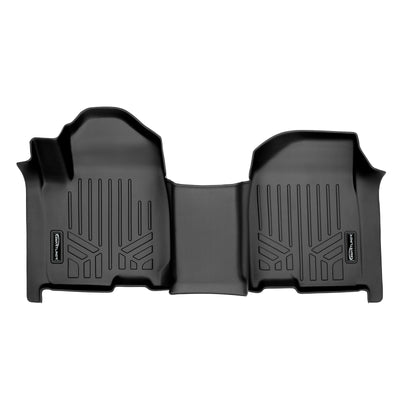 SMARTLINER 2020 - 2025 Chevrolet Silverado 3500 HD Crew Cab Custom Fit Floor Liners - 1st Row Only - Bench