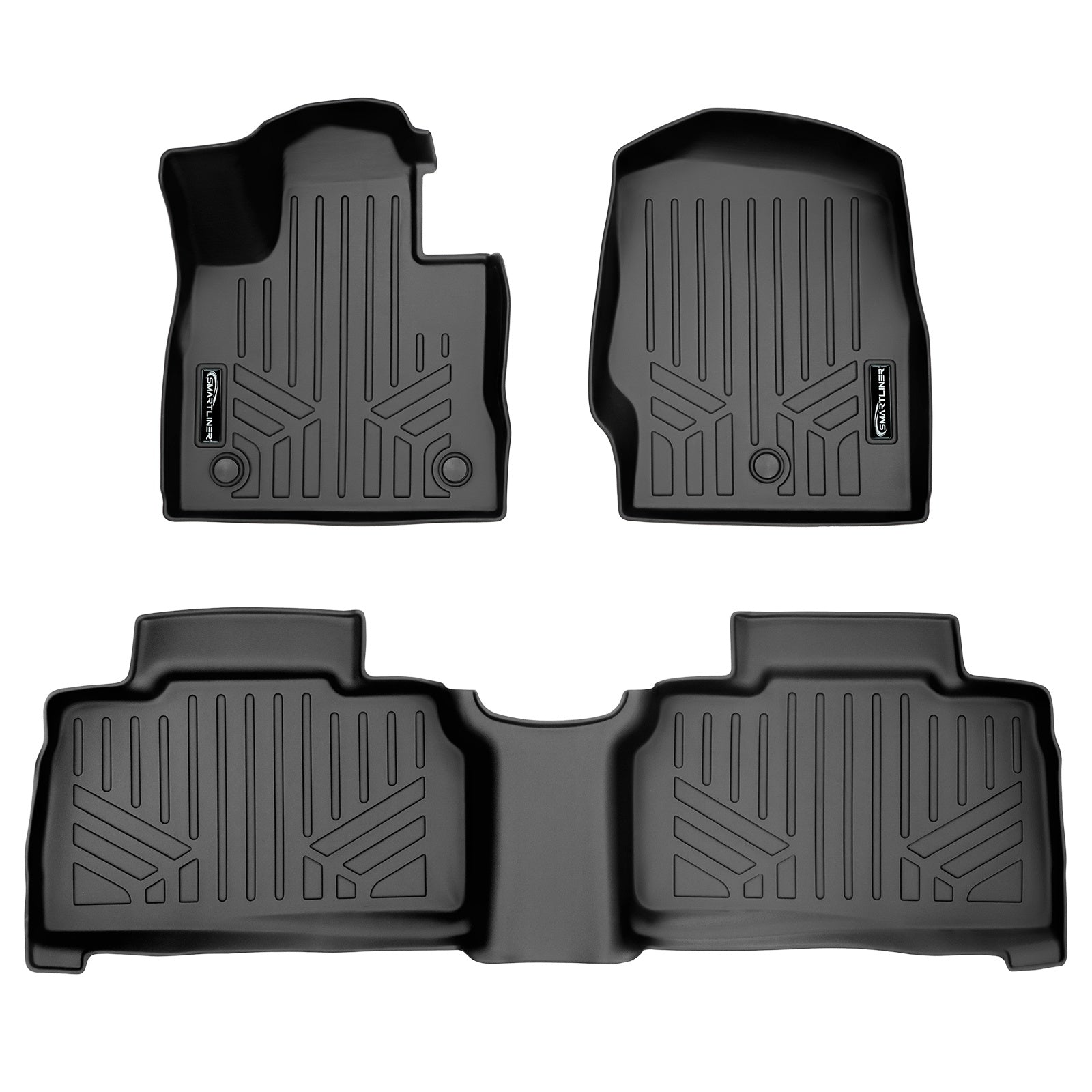 SMARTLINER 2020 - 2025 Ford Explorer All Configurations Custom Fit Floor Liners - 1st & 2nd Rows