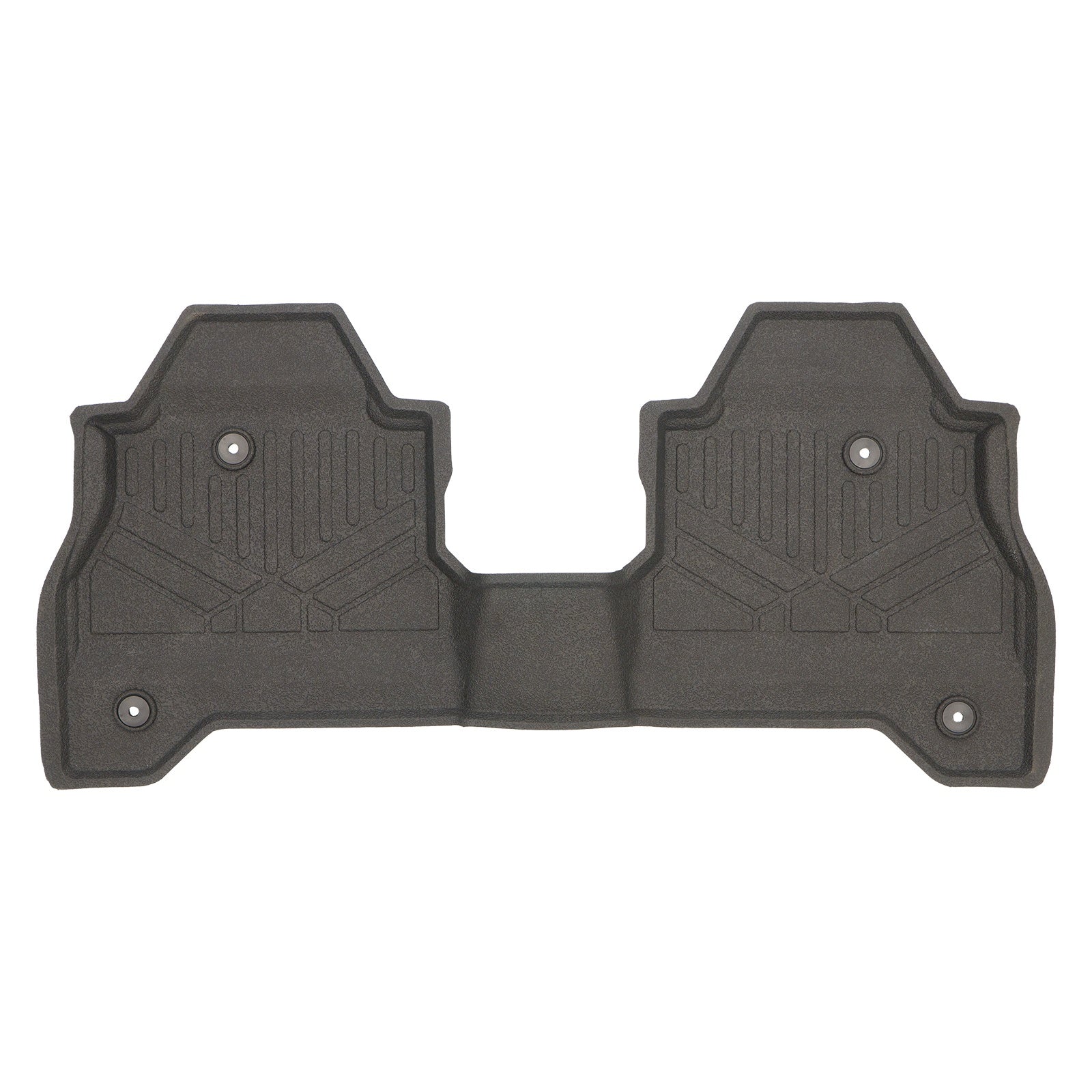 SMARTLINER 2020 - 2025 Jeep Gladiator All Configurations Custom Fit Floor Liners - 2nd Row Only - Rubber Liner