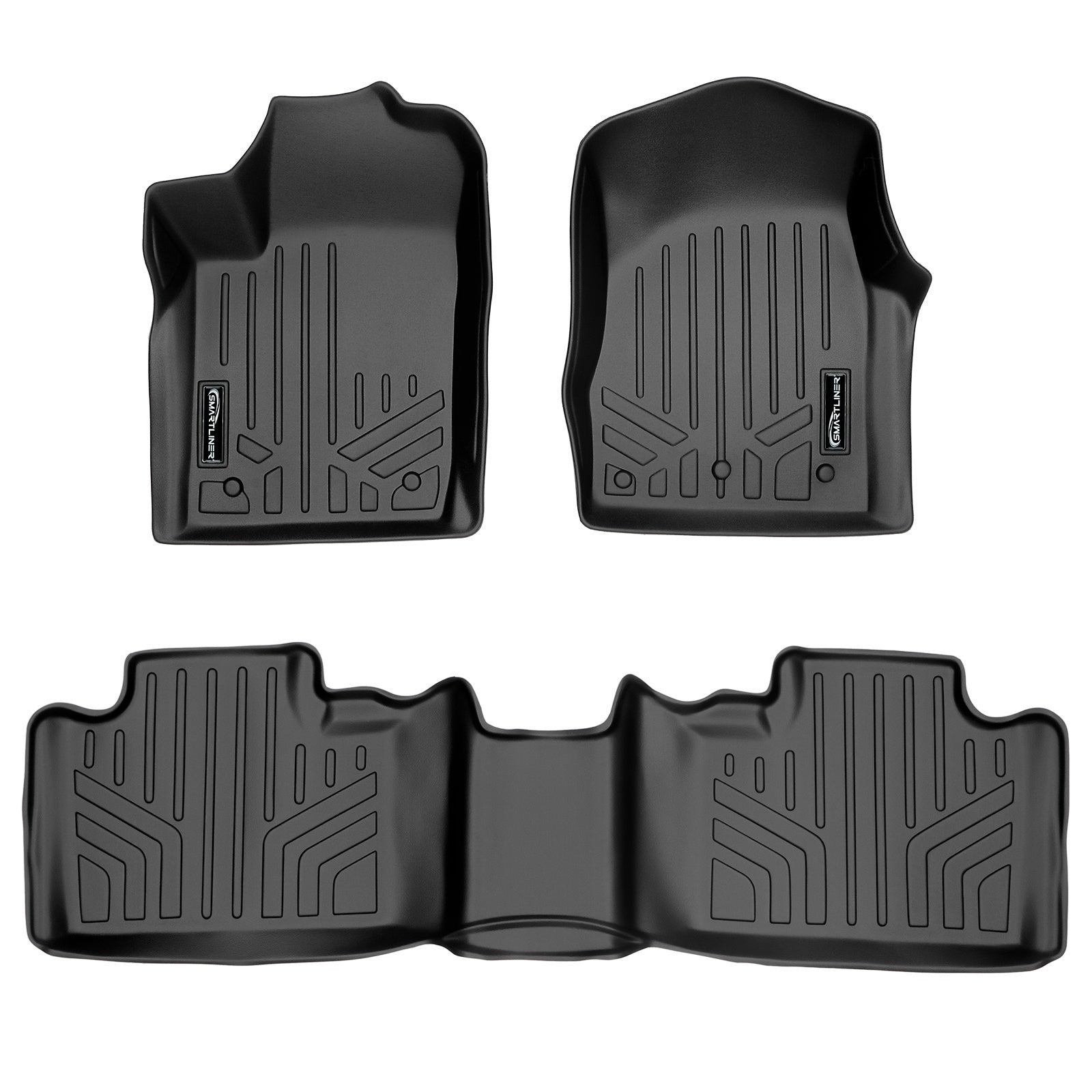 SMARTLINER 2013 - 2015 Jeep Grand Cherokee All Configurations Custom Fit Floor Liners - 1st & 2nd Rows