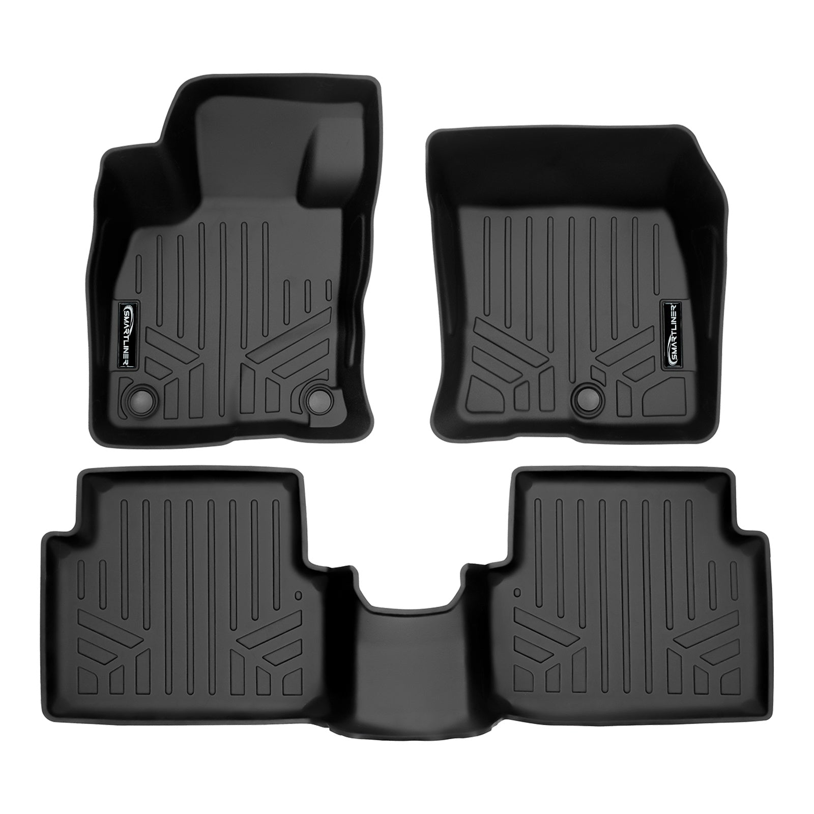 SMARTLINER 2022 - 2025 Ford Maverick All Configurations Custom Fit Floor Liners - 1st & 2nd Rows