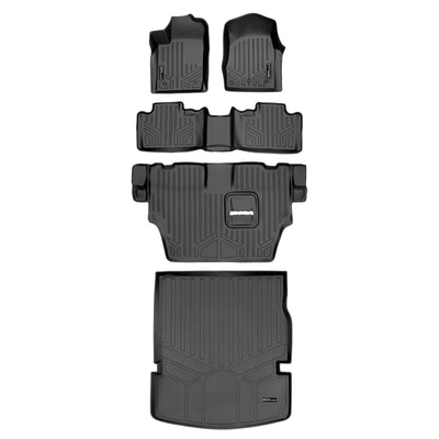 SMARTLINER 2013 - 2015 Dodge Durango 7 Passenger Custom Fit Floor Liners - 1st, 2nd, 3rd & 4th Rows