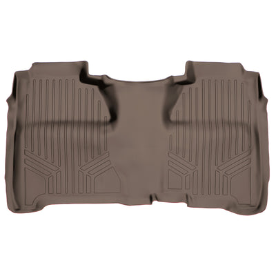 SMARTLINER 2015 - 2019 Chevrolet Silverado 3500 HD Crew Cab Custom Fit Floor Liners - 2nd Row Only - Fits Bench or Bucket