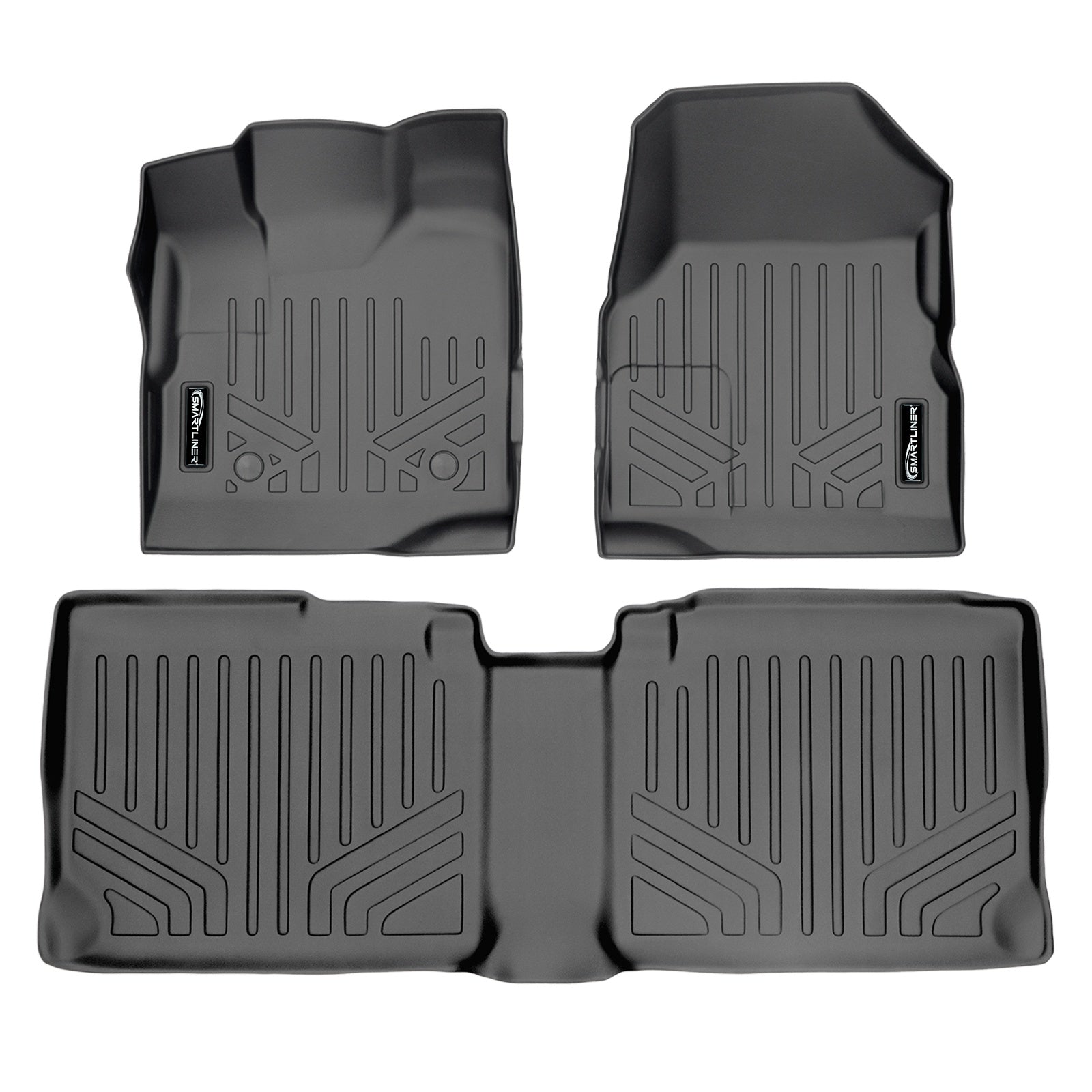 SMARTLINER 2010 - 2011 GMC Terrain All Configurations Custom Fit Floor Liners - 1st & 2nd Rows