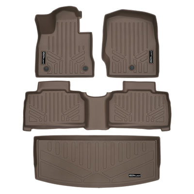 SMARTLINER 2020 - 2025 Ford Explorer All Configurations Custom Fit Floor Liners - 1st, 2nd & 3rd Rows