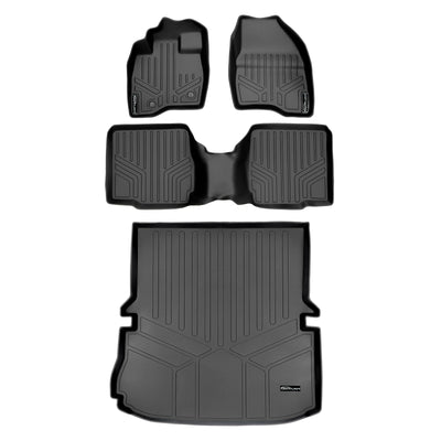 SMARTLINER 2015 - 2016 Ford Explorer 7 Passenger Custom Fit Floor Liners - 1st, 2nd & 3rd Rows