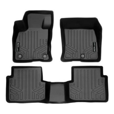 SMARTLINER 2021 - 2025 Ford Bronco Sport All Configurations Custom Fit Floor Liners - 1st & 2nd Rows - Carpet Only