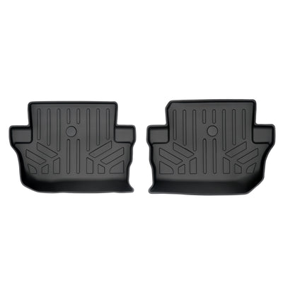SMARTLINER 2018 - 2025 Jeep Wrangler 2 Door and JL Custom Fit Floor Liners - 2nd Row Only