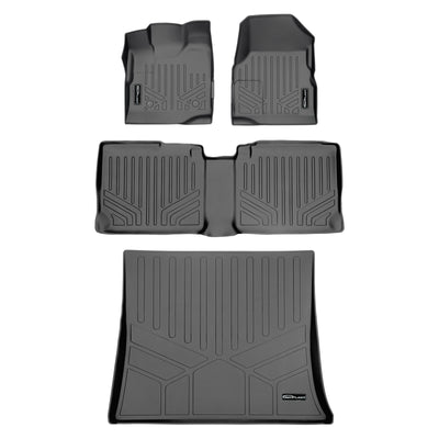 SMARTLINER 2010 - 2011 GMC Terrain All Configurations Custom Fit Floor Liners - 1st, 2nd & 3rd Rows