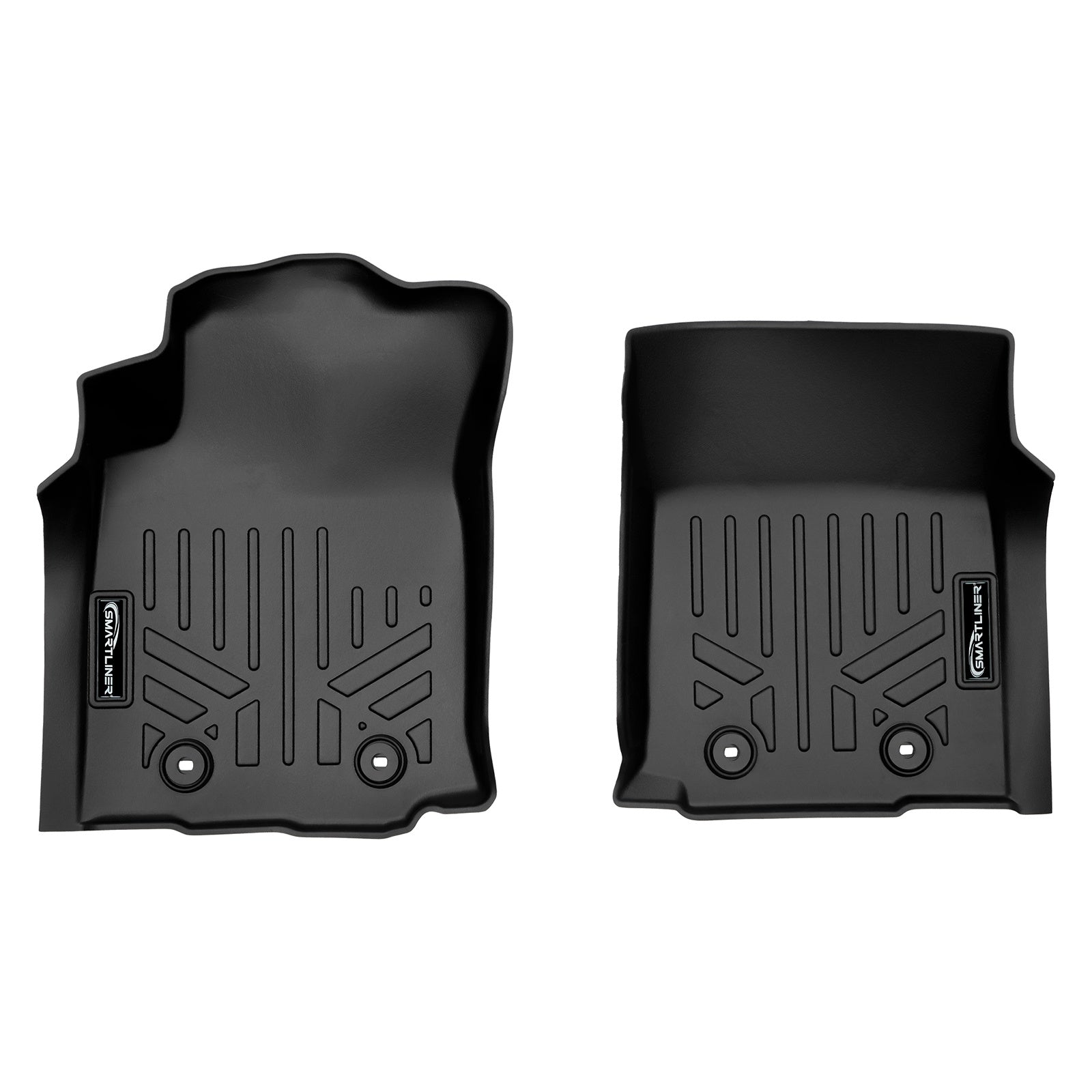 SMARTLINER 2018 - 2023 Toyota Tacoma Access Cab and Double Cab Custom Fit Floor Liners - 1st Row Only