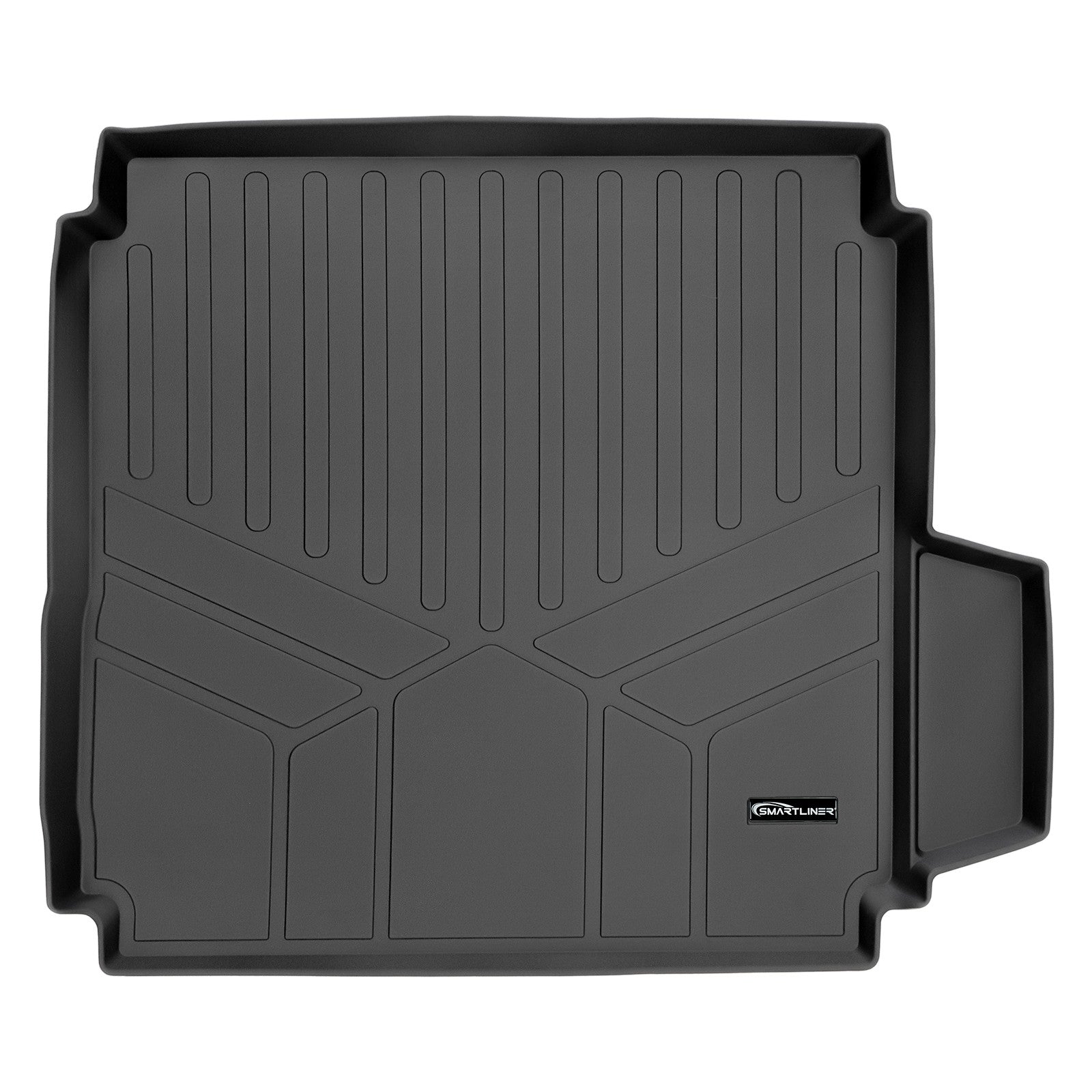 SMARTLINER 2013 - 2022 Land Rover Range Rover 4th Generation Standard Wheel Base and Long Wheel Base Custom Fit Floor Liners - Cargo - 3rd Seat Down