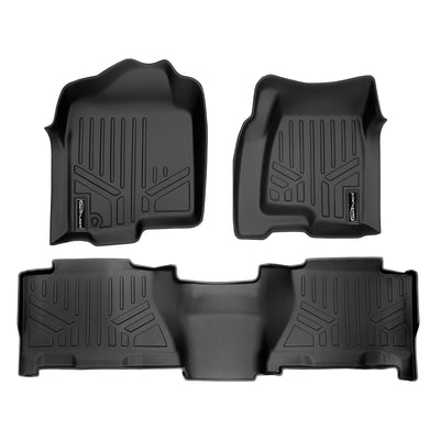 SMARTLINER 2000 - 2006 Chevrolet Suburban 7 Passenger and 8 Passenger Custom Fit Floor Liners - 1st & 2nd Rows