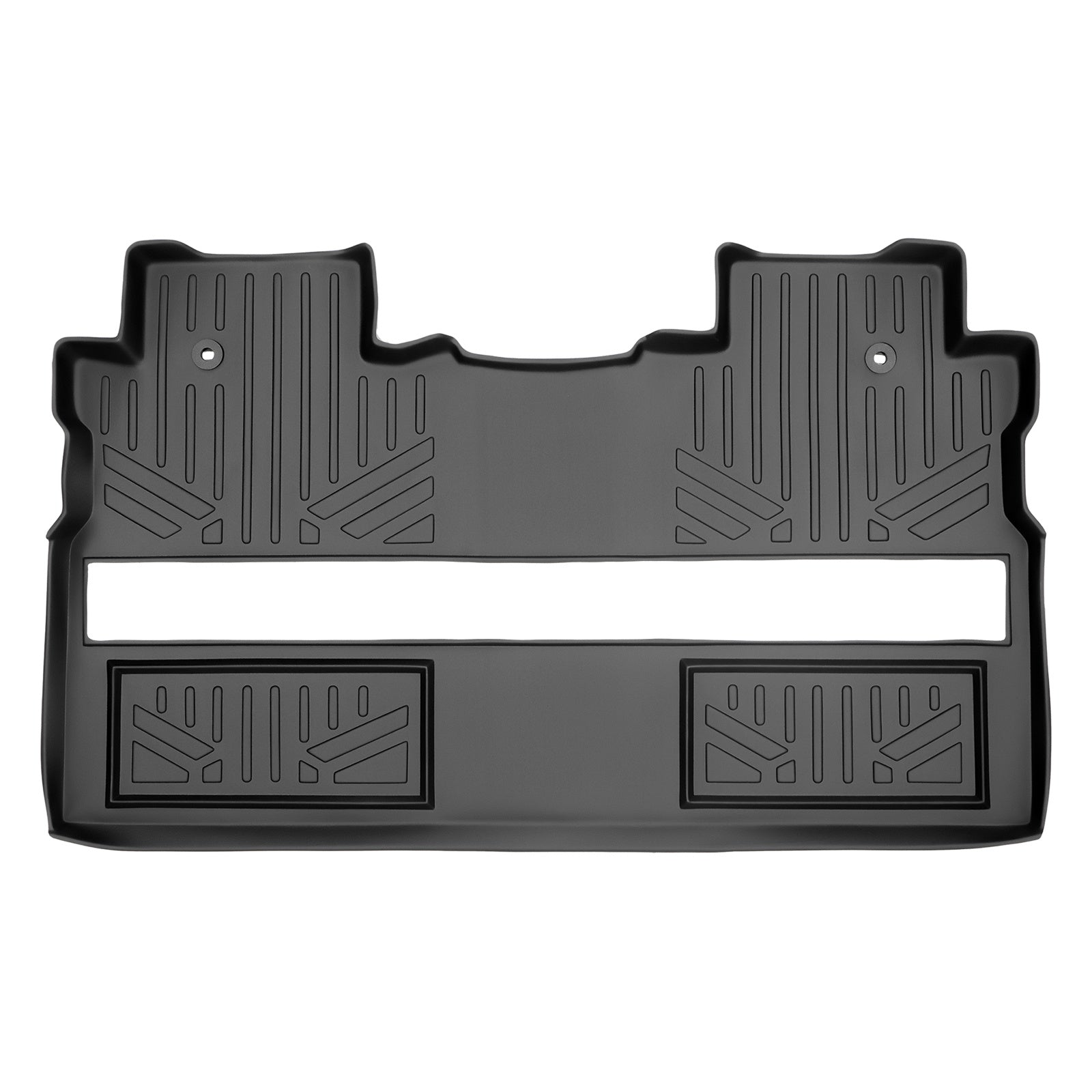SMARTLINER 2017 - 2025 Honda Ridgeline All Configurations Custom Fit Floor Liners - 2nd Row Only