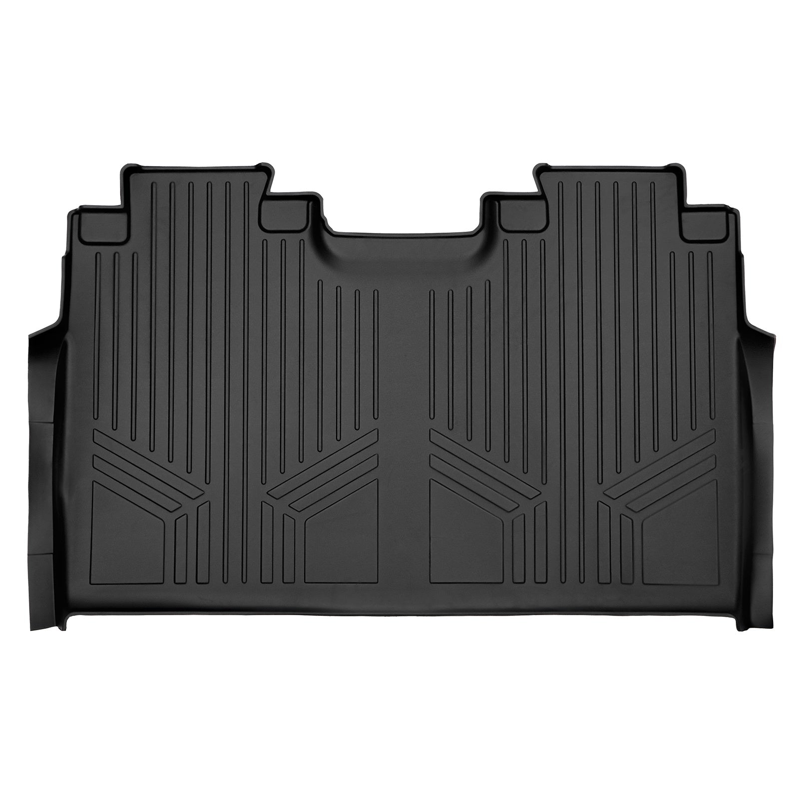 SMARTLINER 2017 - 2025 Ford F-450 Super Crew Custom Fit Floor Liners - 2nd Row Only - Carpet Only - No Storage