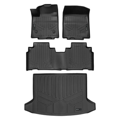 SMARTLINER 2024 - 2025 Chevrolet Blazer EV All Configurations Custom Fit Floor Liners - 1st, 2nd & 3rd Rows