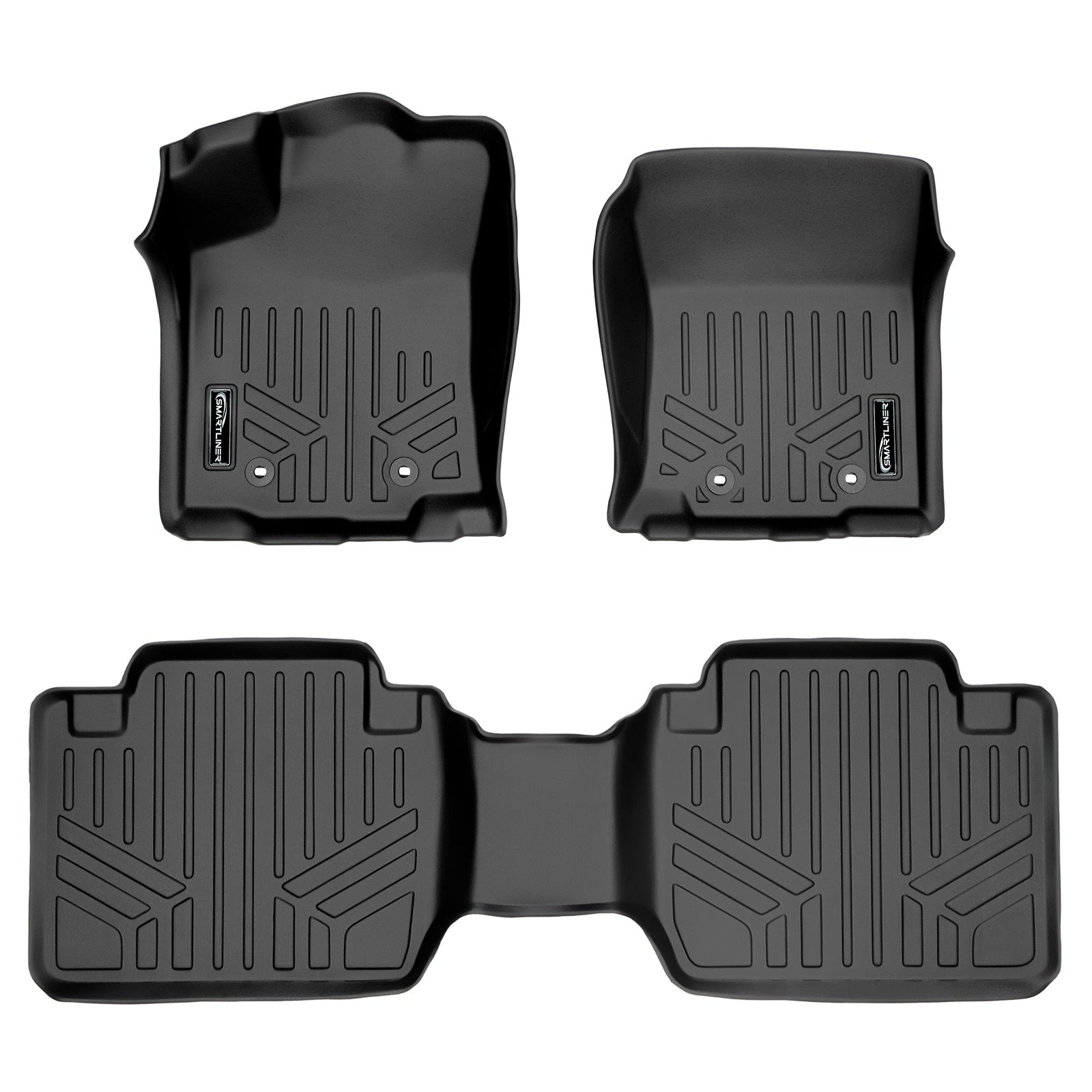 SMARTLINER 2018 - 2023 Toyota Tacoma Access Cab Custom Fit Floor Liners - 1st & 2nd Rows