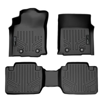 SMARTLINER 2018 - 2023 Toyota Tacoma Access Cab Custom Fit Floor Liners - 1st & 2nd Rows