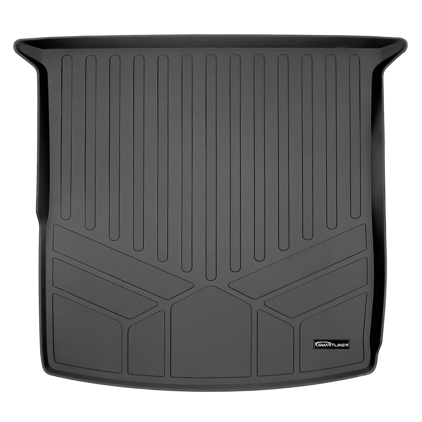 SMARTLINER 2017 - 2023 GMC Acadia 5 Passenger Custom Fit Floor Liners - Cargo - 3rd Seat Down