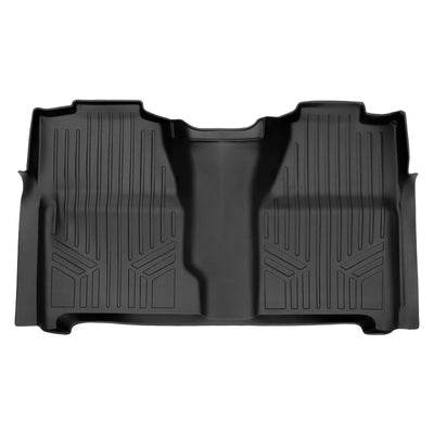 SMARTLINER 2007 - 2014 Chevrolet Silverado 3500 HD Crew Cab Custom Fit Floor Liners - 2nd Row Only